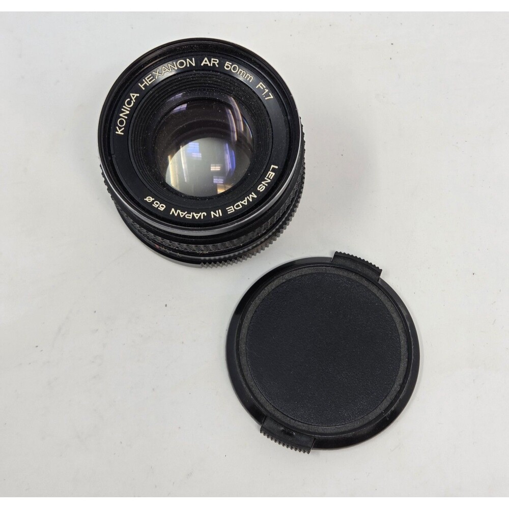 Konica Hexanon AR 50mm F1.7 Lens AR Mount